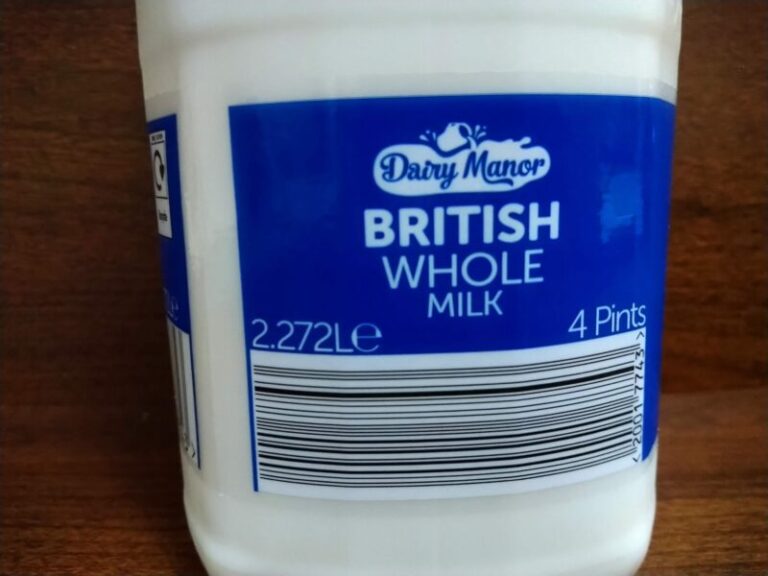 イギリス 牛乳【Lidl】 Dairy Manor British Whole Milk かもめらいおん 絵空事