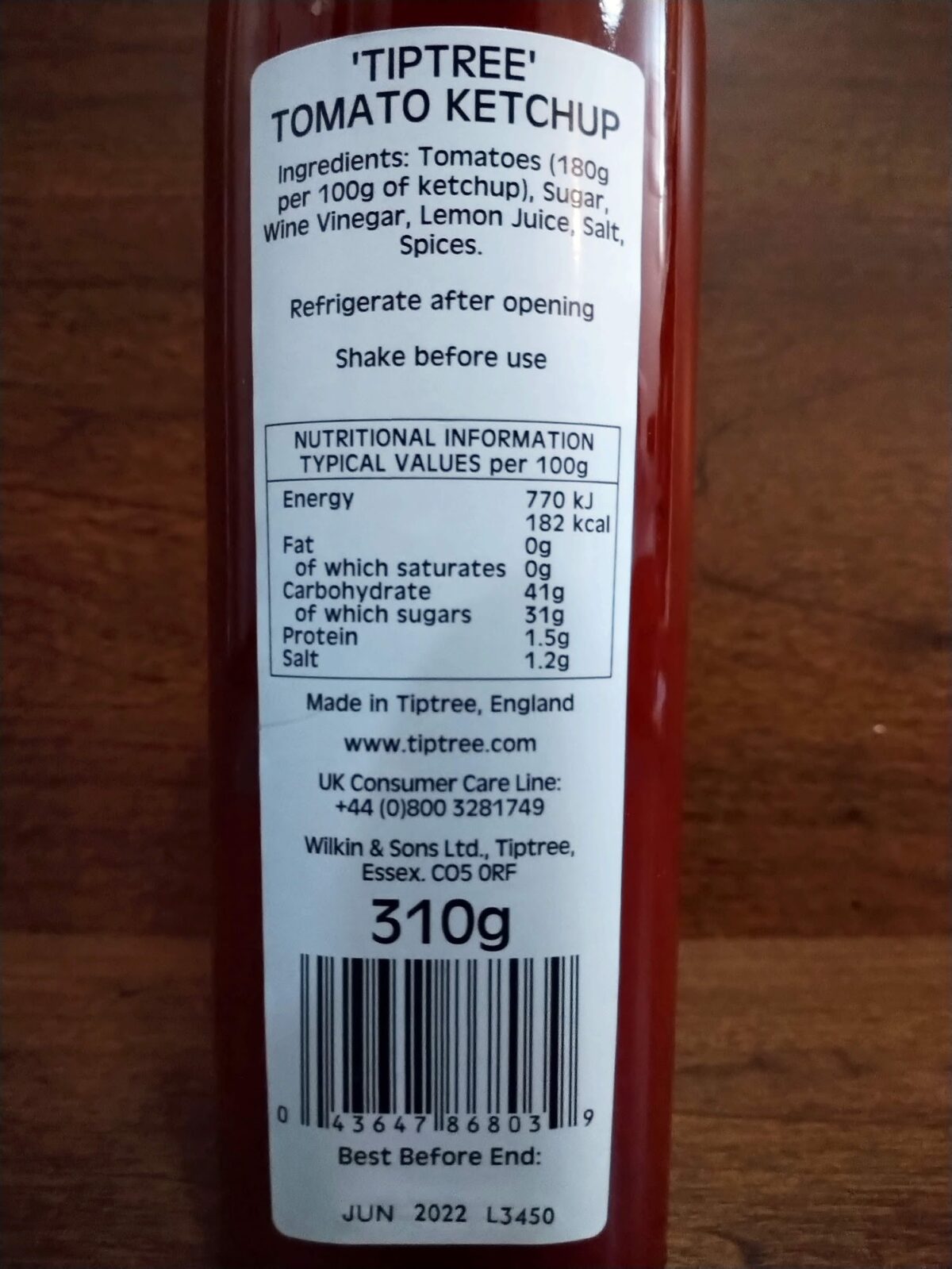 25点 イギリス【王室御用達】 ケチャップ チップツリー Wilkin ＆ Sons Ltd. Tiptree Tomato Ketchup