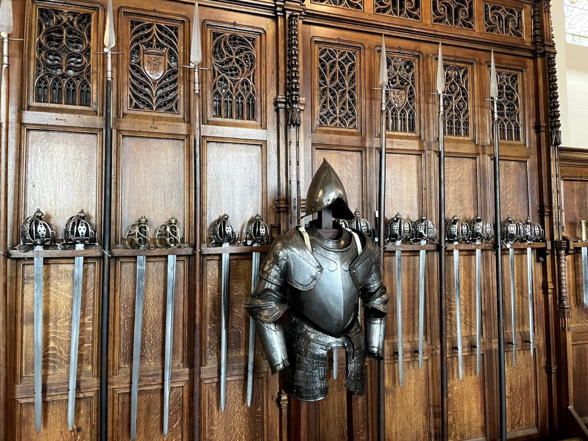 50点 イギリス【旅行】 エディンバラ城 ザ・グレート・ホール The Great Hall かもめらいおん 絵空事