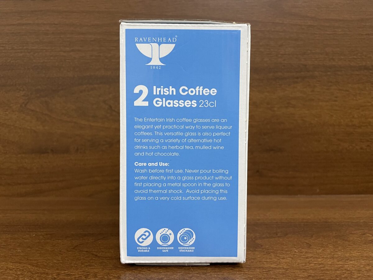 70点 イギリス アイリッシュコーヒーグラス レイブンヘッド Ravenhead 2 Irish Coffee Glasses 23cl