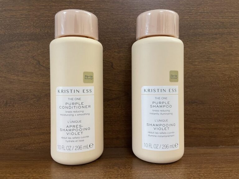 30点 イギリス 紫シャンプー/コンディショナー クリスティンエス Kristin Ess The one Purple Shampoo
