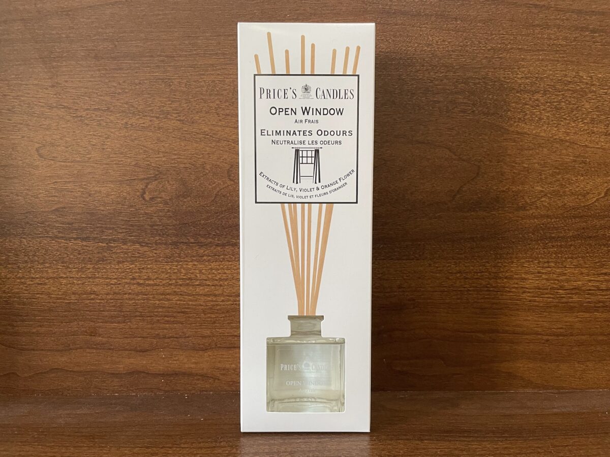 50点 イギリス【王室御用達】 芳香剤 プライス・キャンドル PRICE’S CANDLES Open window Eliminates