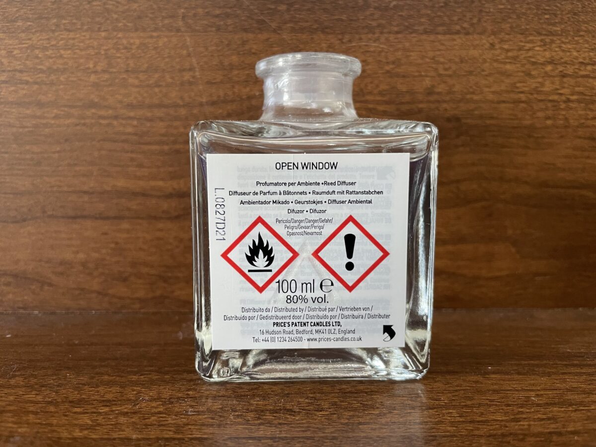50点 イギリス【王室御用達】 芳香剤 プライス・キャンドル PRICE’S CANDLES Open window Eliminates
