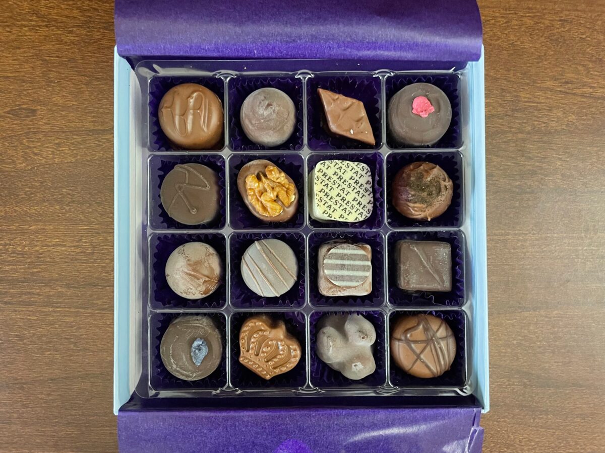 40点 イギリス【王室御用達】 プレスタ チョコレート Prestat Finest Chocolates and Truffles The