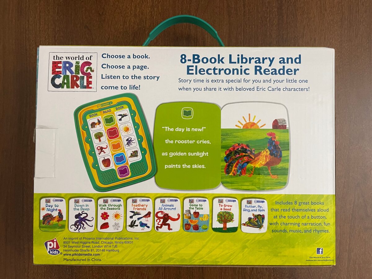 イギリス ミーリーダー エリックカール Me reader jr The world of Eric